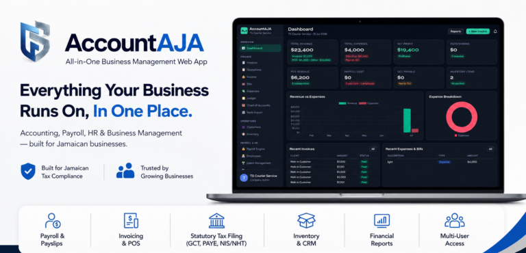 Home accounta ja flyer